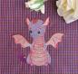 Preview: Vollstickdatei Drachen Ellie und Fritzi
